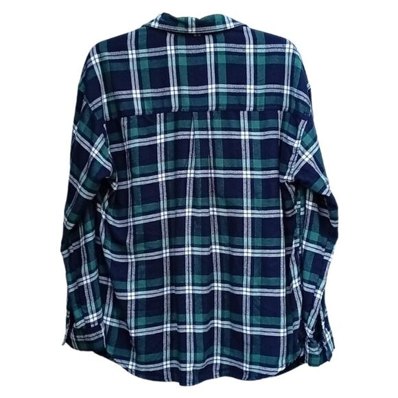 Flannel and Tee Combo Hollister Flannel Harry Potter Tee Size Men M Navy Green - Picture 2 of 10